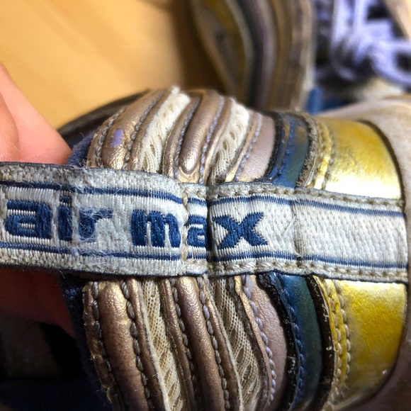 Nike Air Max 97 Gold and Blue - Picture 9 of 10